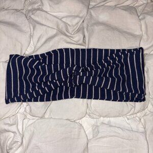 Free People Nautical Stripe Twist Headband